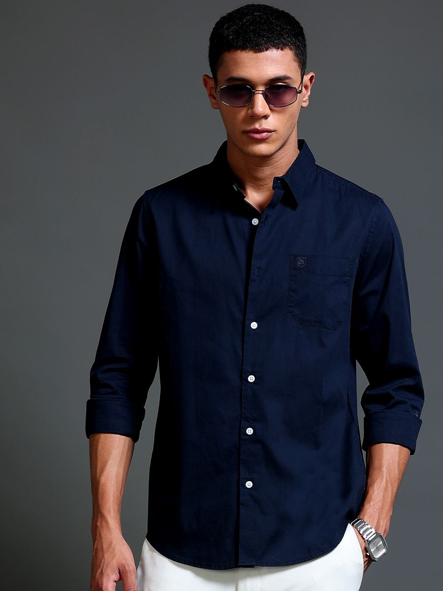 Legend Solid Shirt, Navy